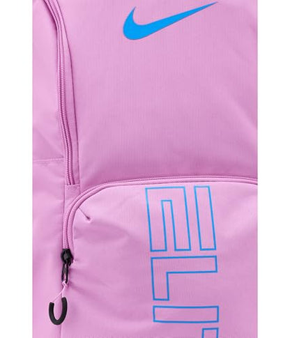 Nike, Unisex, Varsity Elite Backpack (32L), Light Magenta/Black/Light Photo Blue, One Size - color: Light Magenta/Black/Light Photo Blue, size: One Size