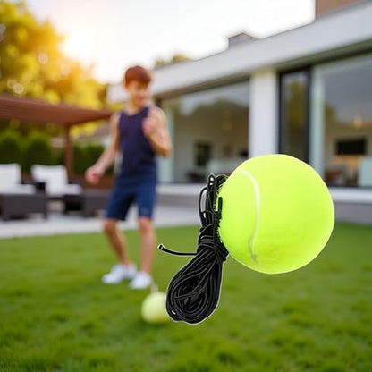 Tennis Training Ball with String,Tennis Trainer Balls Self Practice, Tennis Ball Training Equipment for Rebound Baseboard Self Trainer Tool