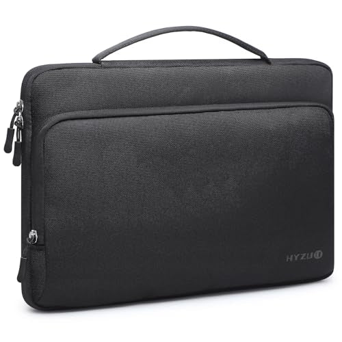 HYZUO 13.3-14 Inch Laptop Bag Case Sleeve for MacBook Pro 14 M5-M1 Pro/Max A3426 A3427 2026-2021, 13.3" MacBook Air/Pro, 13.8"/13.5" Surface Laptop/Book, 13" 13.3" HP Dell Lenovo Asus Acer, Black - color: Black, size: 13.3-14 Inch