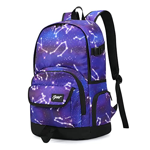 rickyh style School Backpack Travel Bag for Men & Women Lightweight College Back Pack with Laptop Compartmen - color: 04 Constellation