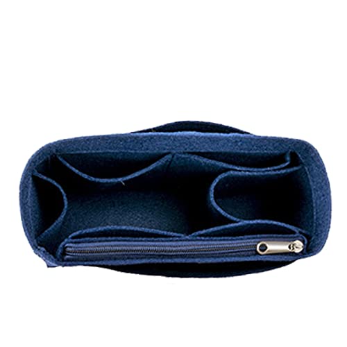 Lckaey Felt Bag Insert for Backpack, Purse Organizer - Blue - color: blue