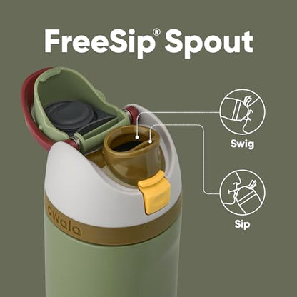 Owala Star Wars FreeSip Stainless Steel Water Bottle 24 oz Boba Fett - color: Boba Fett, size: 24 Ounces