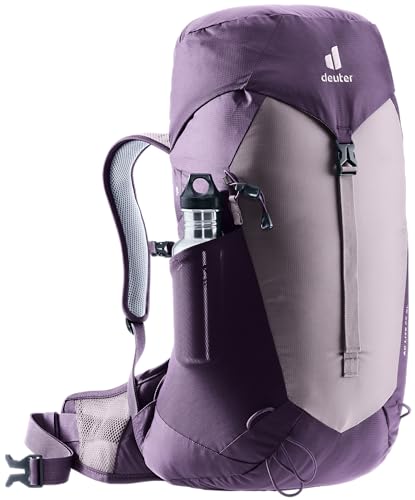 Deuter AC Lite 22L SL Hiking & Daypack Backpack with Narrow Fit, Steel Frame & Superior Breathability - Lavender-Purple - color: Lavender-purple, size: 22L