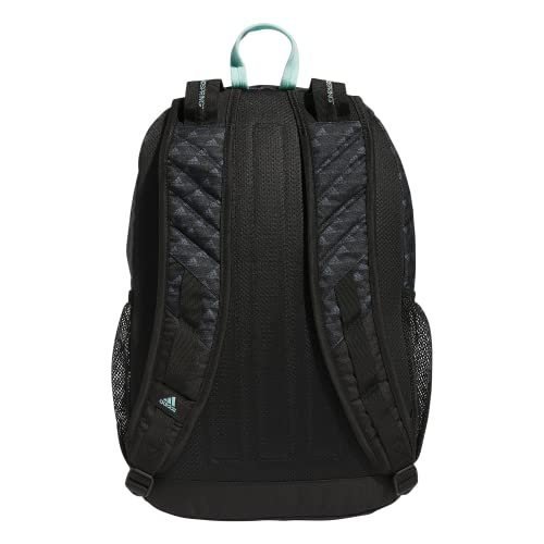 Prime 6 Backpack - color: Bos Mini Monogram Black/Semi Flash Aqua Blue