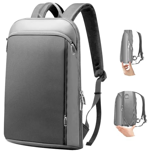 ZINZ Slim and Expandable 15 15.6 16 Inch Laptop Backpack Anti Theft Business Travel Notebook Bag with USB, Multipurpose Large Capacity Daypack for Men & Women,LG01Y01 - color: Lg01y01