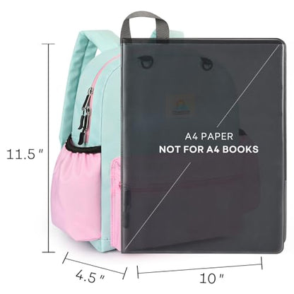 STEAMEDBUN Toddler Backpack for Girls 2-4: Kids Backpack Boys Girls - Preschool Kindergarten Daycare Backpacks - 12 inch - color: Pink&light Green, size: MINI - Age 2-4 (12"H)
