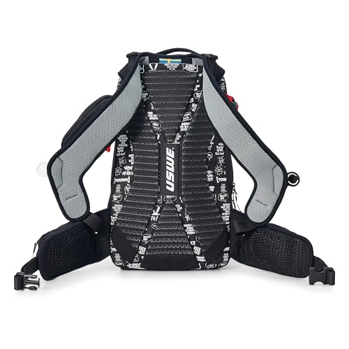 USWE Core Backpack, a High End Daypack for Enduro, Dirtbike, Moto, Black (25L USWE Red) - style: 25l Uswe Red