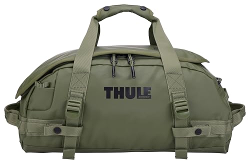 Thule Chasm Duffel bag, Weather-resistant materials, Easy packing, Converts to backpack, Internal pockets, Travel-ready - color: OLIVINE, size: 30L