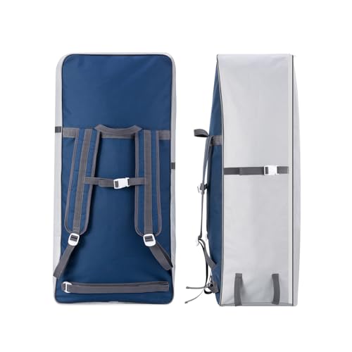 105L Paddle Board Backpack - Waterproof Oxford SUP Bag Boards, Large Travel Backpack with Padded Compartment & Accessories Storage, Durable for Surfing, Beach, Water Sports
