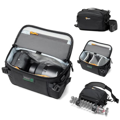 Lowepro ProTactic Lite SLX 110 AW III Camera Sling Bag, Professional Camera, Rain Cover, Lightweight Crossbody Sling Backpack, for Photographer, Videographer, Volume 4L, for DSLR/Mirrorless - style: Slx 110 Aw III