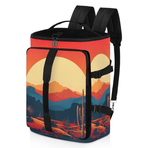 Gym Backpack, Water Resistant Carry-On Bag with Padded Shoulder Straps