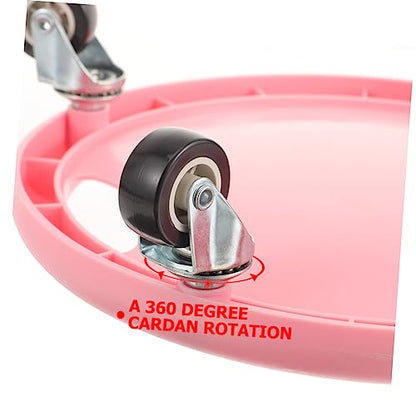 Kisangel Sliding Discs for Abdominal Training Low-impact Fitness Equipment with Non-slip Surface Versatile Core Sliders for Home Workouts Includes Knee Pad for All Fitness Levels