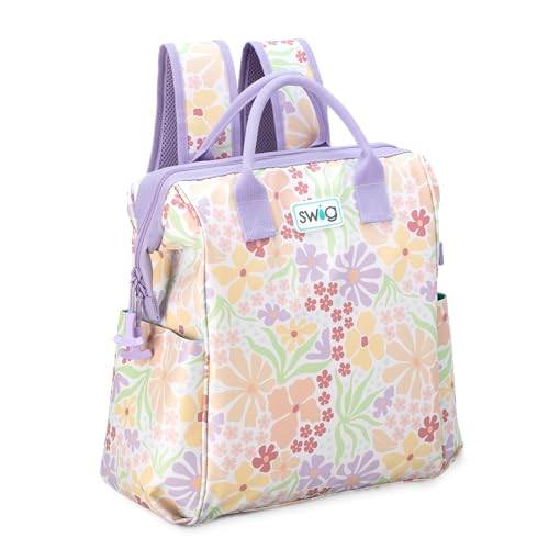 Swig Life Packi Backpack Cooler, Insulated Cooler, Waterproof Beach Bag, 24 Cans, Lightweight Insulated Coolers - color: Fresh Cut