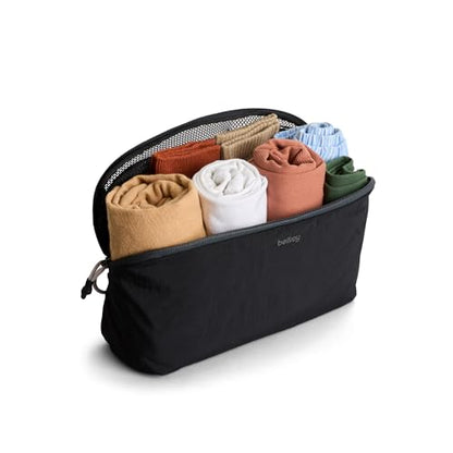 Bellroy Packing Cube 4L (Organizer Packing Pouch with Internal Zip Pocket and Durable, Lightweight Design) - Black - color: Black