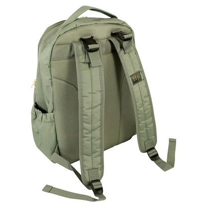 Hudson Baby Unisex Baby Premium Diaper Bag Backpack and Changing Pad, Olive, One Size - color: Olive