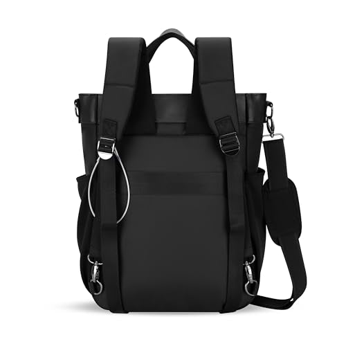 Sherpani Soleil, Anti Theft Convertible Backpack, 3 in 1 Tote, Crossbody Purse, 18L Travel Bag, Fits 13” Laptop (Straw Pro) - color: Straw - Pro