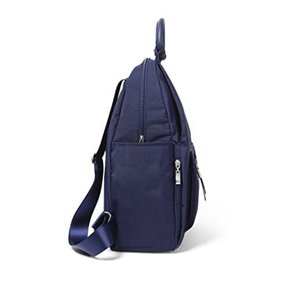 Baggallini Womens With Rfid Phone Wristlet All Day Backpack, Navy, One Size US - color: Navy