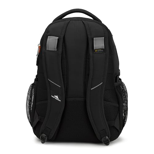 High Sierra Swerve Laptop Backpack, Black, One Size - color: Black