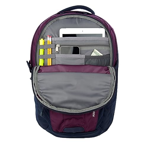 Eddie Bauer Adventurer Backpack with Organization Compartments and Hydration/Laptop Compatible Sleeve, Women's Adventurer - Dark Plum, 30L - color: Women's Adventurer - Dark Plum, size: 30L