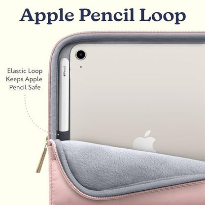 Vandel Puffy iPad Sleeve 11 Inch, Tablet Sleeve, iPad Bag, Tablet Pouch - color: j. Pink, size: 9-11 Inch