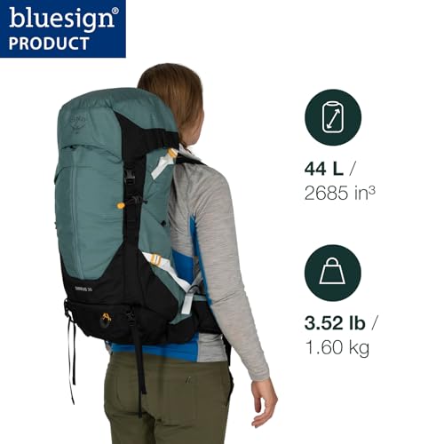 Osprey Sirrus 44L Women's Hiking Backpack, Muted Space Blue - color: Muted Space Blue, size: 44L
