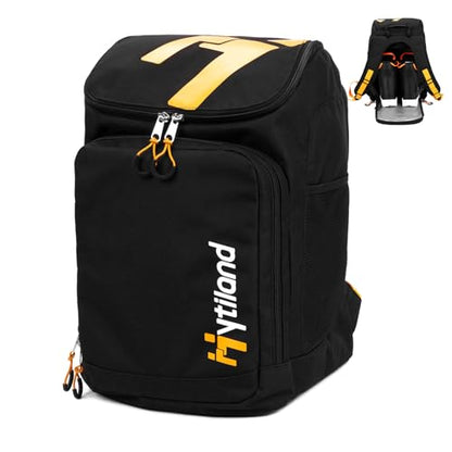 Ski Boot Bag - 32L Ski & Snowboard Boot Travel Backpack for Boots, Helmet, Goggles & Snowsuits