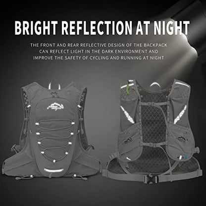 IX INOXTO Running Hydration Vest for Men Women Water Backpack for Running 3L Running Hydration Pack for Trail Running Marathon Race Hiking
