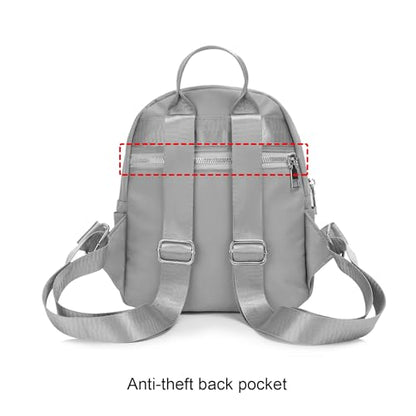 Etercycle Mini Backpack Purse for women, Small Backpack Purse, Shoulder Bag for Travel (Gray) - color: Gray