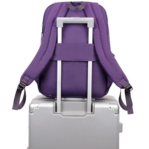 abshoo 34L Big School Backpack For College Women Middle High School Teen Girls Bookbag Travel Backpacks Daypack (Purple) - color: Purple