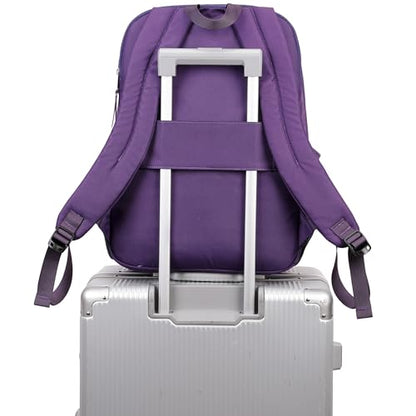 abshoo 34L Big School Backpack For College Women Middle High School Teen Girls Bookbag Travel Backpacks Daypack (Purple) - color: Purple