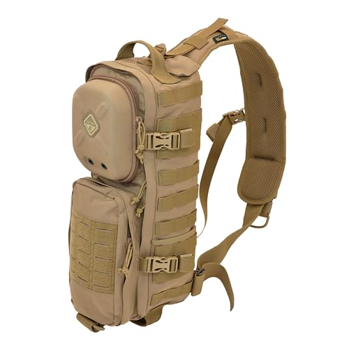 HAZARD 4 Plan-B '17 Sling Pack – Crossbody EDC Bag for Travel, Hiking & Everyday Carry, 11.8L, Coyote - color: Coyote, size: Plan-B '17