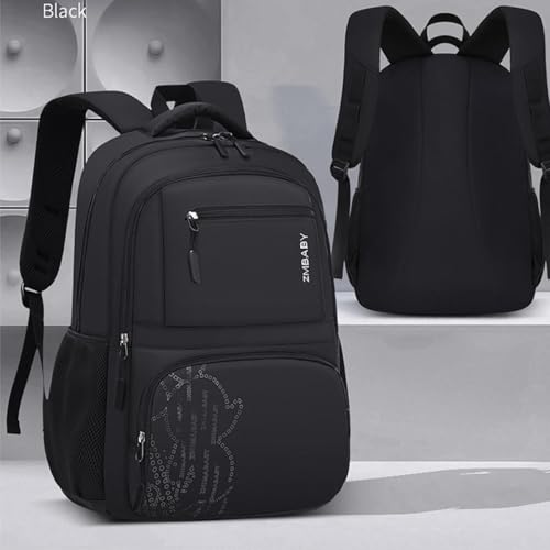 Adorable Classic Minimalist Satchel in 4 Neutral Shades, Stylish Versatile Pack for Casual & Urban Outings (BLACK)