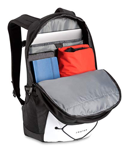 THE NORTH FACE Jester Laptop Backpack, TNF White/TNF Black, One Size - color: Tnf White/Tnf Black