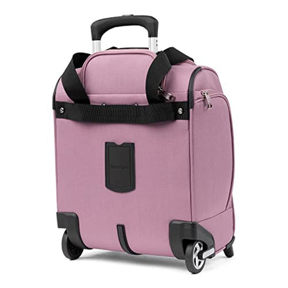 Travelpro Luggage Maxlite 5 Softside Lightweight Rolling Underseat Compact Carry on Upright 2 Wheel Bag, 15-Inch — Orchid Pink Purple - color: Orchid Pink Purple