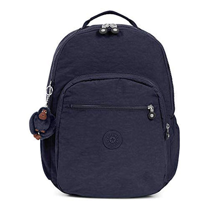 Kipling Seoul Go Extra Large Laptop Backpack True Blue Tonal - color: True Blue Tonal, size: Medium