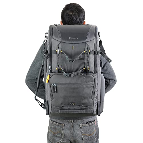 VANGUARD Alta Sky 68 Camera Backpack - 34L Capacity, Rear Access, Super-Telephoto & Drone Compatible, Fits 16" Laptop - size: Alta Sky 68