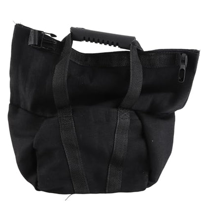 Semme Fitness Workout Sandbag for Weightlifting and Training Portable Exercise Power Bag with Ergonomic Handles in OD Green