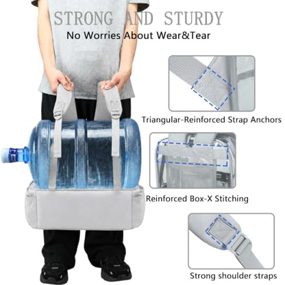 Clear Backpack for School,18 Inch Extra Large Heavy Duty Bookbag for Girls and Boys,Durable See Through PVC Transparent School Backpack for TravelGrey - color: Grey