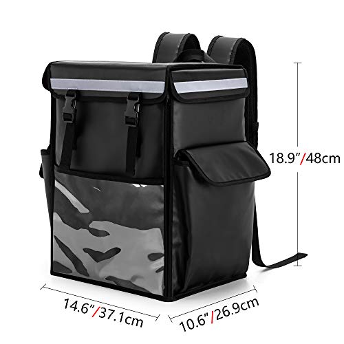 Trunab Insulated Food Delivery Backpack with 2 Side Support Boards