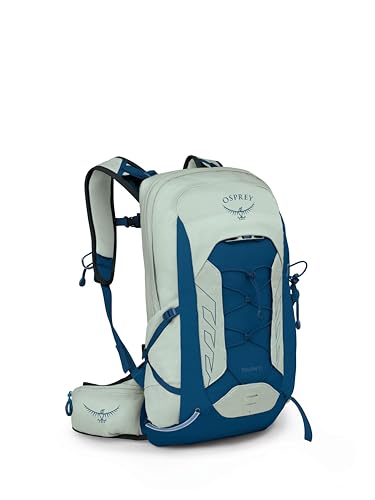 Osprey Talon 11L Men's Lightweight Hiking Backpack - Small Daypack for Travel & Camping, Frosty Mint Green/Night Shift - color: Frosty Mint Green/Night Shift, size: 11L - Standard Fit