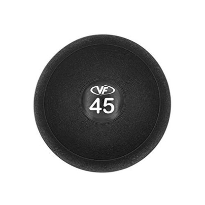 Valor Fitness Slam Ball - Durable Weighted Ball for Crossfit, Strength Training, HIIT, and Cardio Workouts, Non-Bounce Design, Multiple Weights Available - style: 45 lb