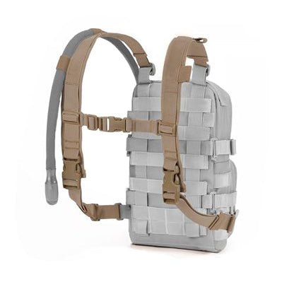 Universal Adjustable Shoulder Straps for CLTAC Mini Hydration Pack Backpack Carrier with Sternum Strap (Brown) - color: Brown