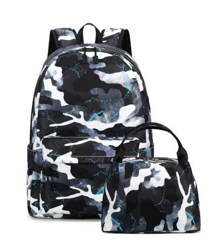 Lmwzh Backpack For Boys Elementary School Bags Kids Bookbag Waterproof Lightweight Durable(A-Black) - color: A-black