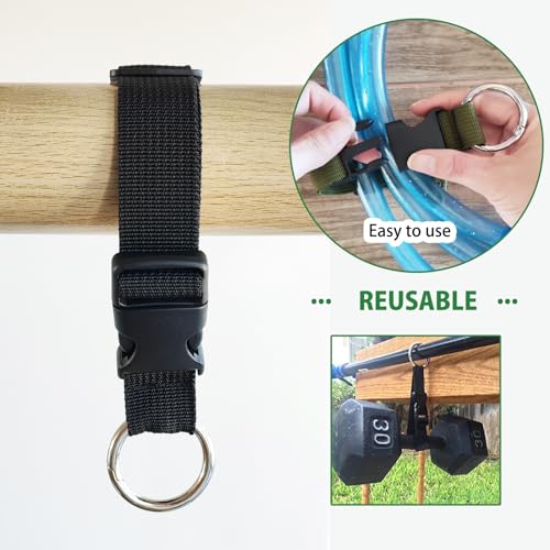 3 Pcs Add a Bag Luggage Strap Jacket Gripper, Luggage Straps Baggage Suitcase Belts Travel Accessories with O-Ring - Make Your Hands Free, Easy to Carry Your Extra Bags - Army Green - color: Army Green 16cm