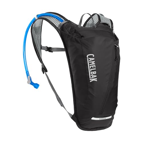 CamelBak Rogue Light 7 Hydration Backpack with Crux Reservoir, Lightweight Ventilated Design for Biking and Hiking - color: Black 2.0