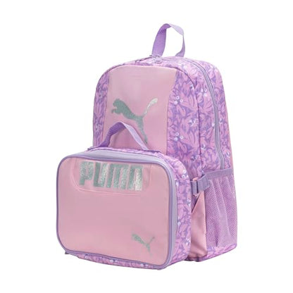 PUMA KIDS' EVERCAT BACKPACK & LUNCH KIT COMBO - color: Purple/Pink