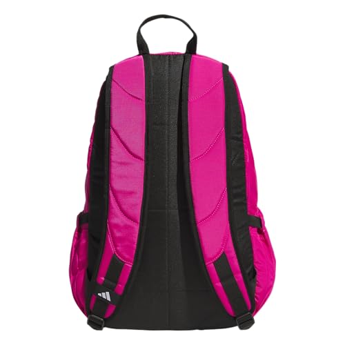 adidas Defender 5 Backpack for Sports, Gym, School and Travel, 33L, Team Shock Pink 2/Black, OSFA - color: Team Shock Pink 2/Black