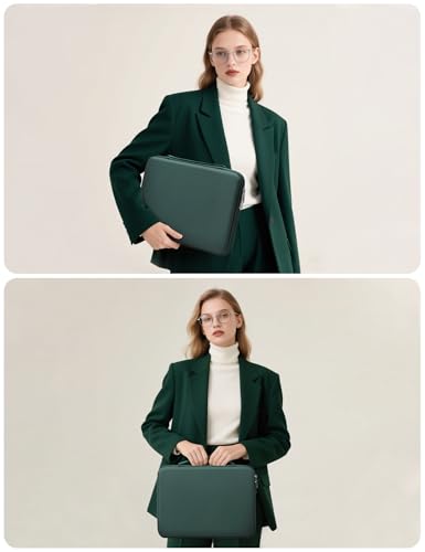 HYZUO 13.3-14 Inch Hard Shell Case Laptop Sleeve for MacBook Pro 14 M5/M4/M3/M2/M1 Pro/Max A3426 A3427 2026-2021, MacBook Pro/Air 13, Dell Pro 13/14 Premium, 13.8"-13" Surface Laptop, Midnight Green - color: Midnight Green, size: 13.3-14 Inch