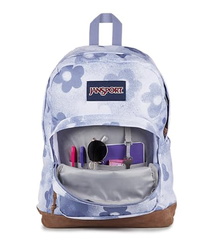 JanSport Right Pack Backpack - Durable Daypack with Padded 15" Laptop Sleeve, Spacious Main Compartment & Integrated Water Bottle Pocket, Graffitied - color: Graffitied