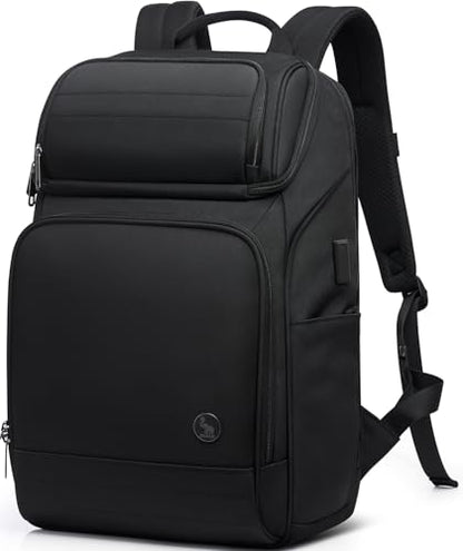 OIWAS Backpack with Laptop Compartment, 15.6 Inch Laptop Backpack for Men with Weight Reduction System, Travel Laptop Backpack with USB Charging Port, RFID Protection Pocket Tech Backpack - style: 23l